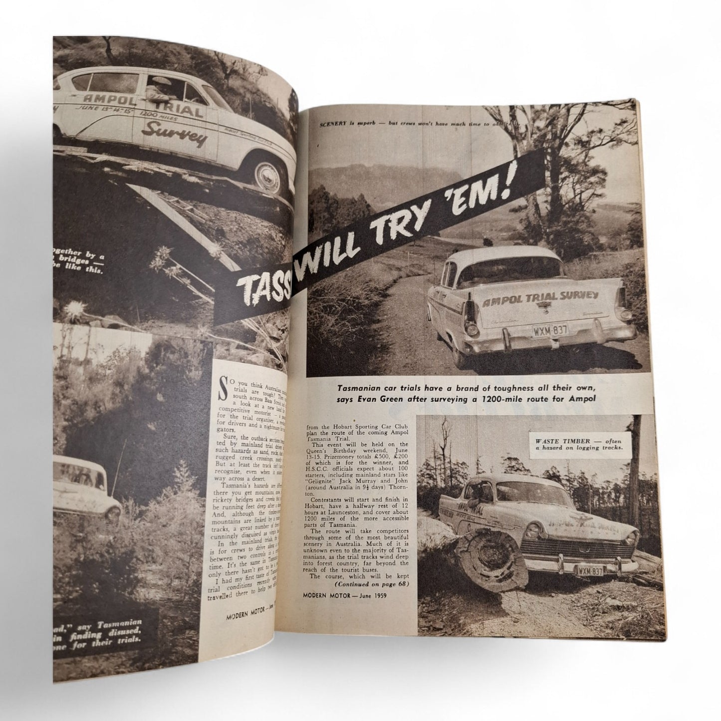 Modern Motor Magazine June 1959 Triumph Herald