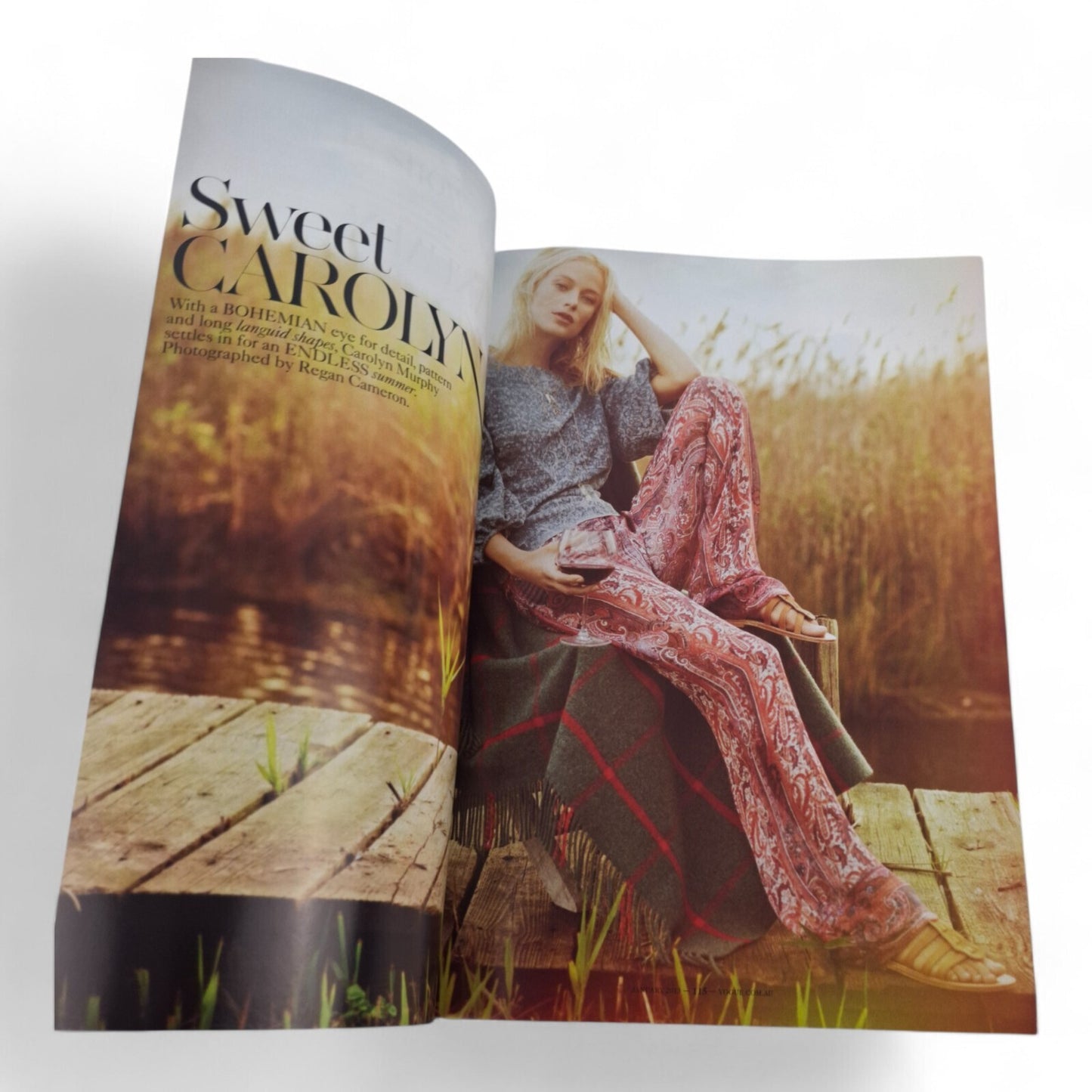 Vogue Australia Magazine January 2013 Carolyn Murphy