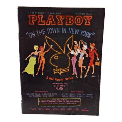 PLAYBOY MAGAZINE November 1962 Avis Kimble