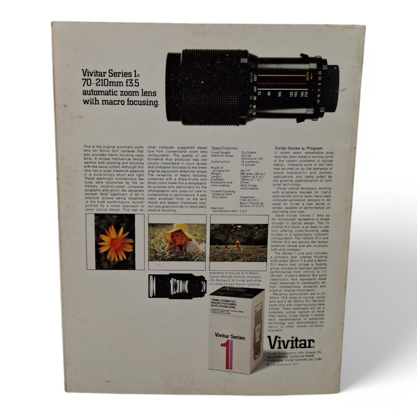 Photo World Magazine by Penthouse Winter Special 1977 1978