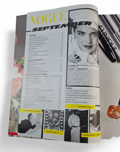 Vogue Australia Magazine September 1984 - Fashion