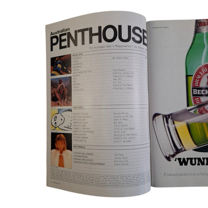 Australian Penthouse Magazine March 1986 Rosie Kosman / Sarah Greaves