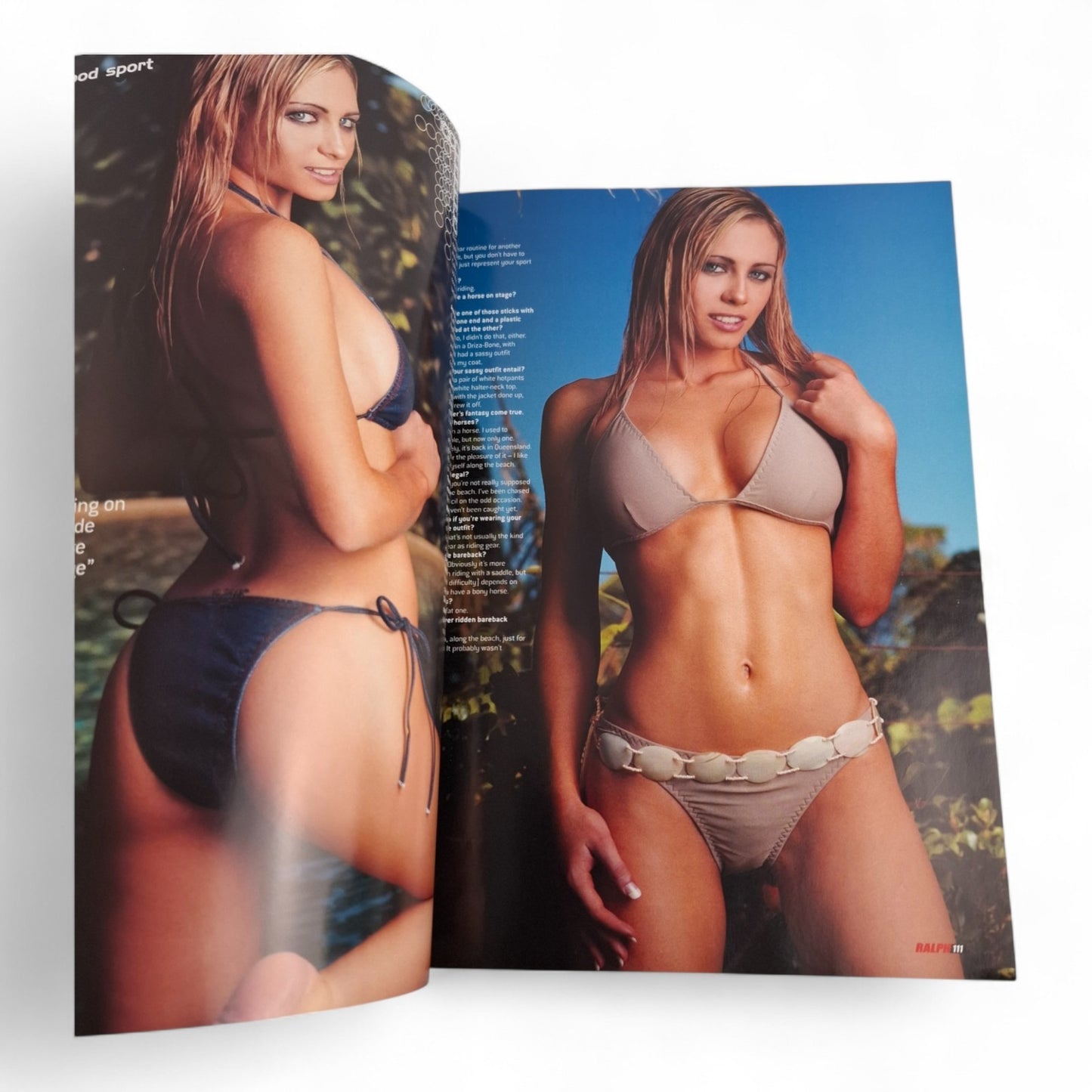 RALPH Magazine Australia April 2003 Tiffani Wood