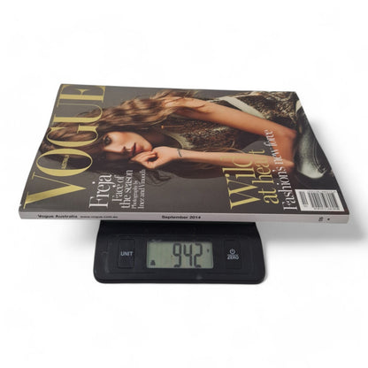 Vogue Australia Magazine September 2014 Freja Cover EXCELLENT