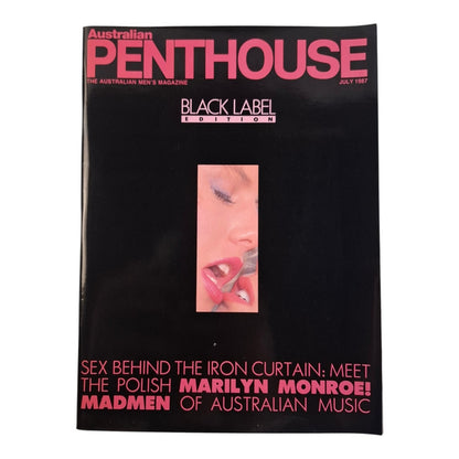 AUSTRALIAN PENTHOUSE Magazine July 1987 Prudence Nicholl / Sarah Lipton.