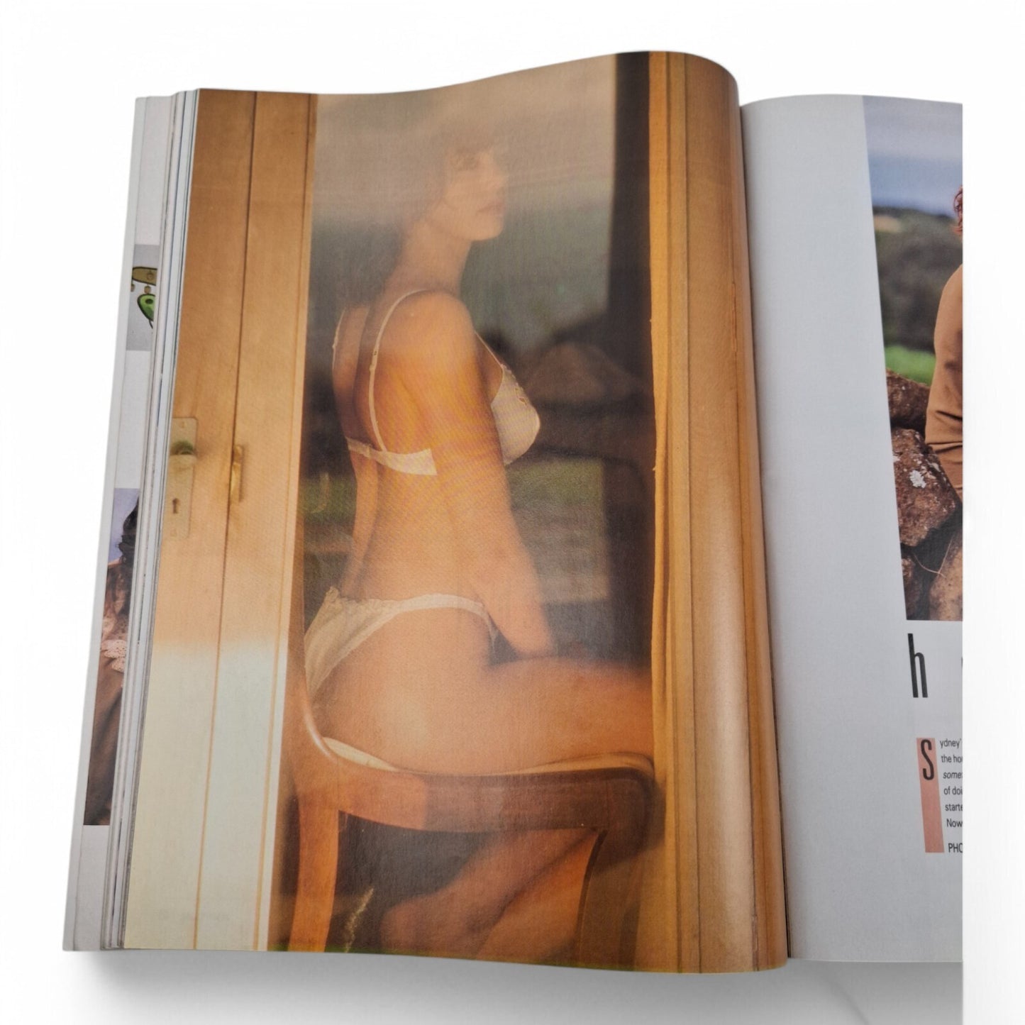 Australian Penthouse Magazine - Black September 1988 Rachel Byrne