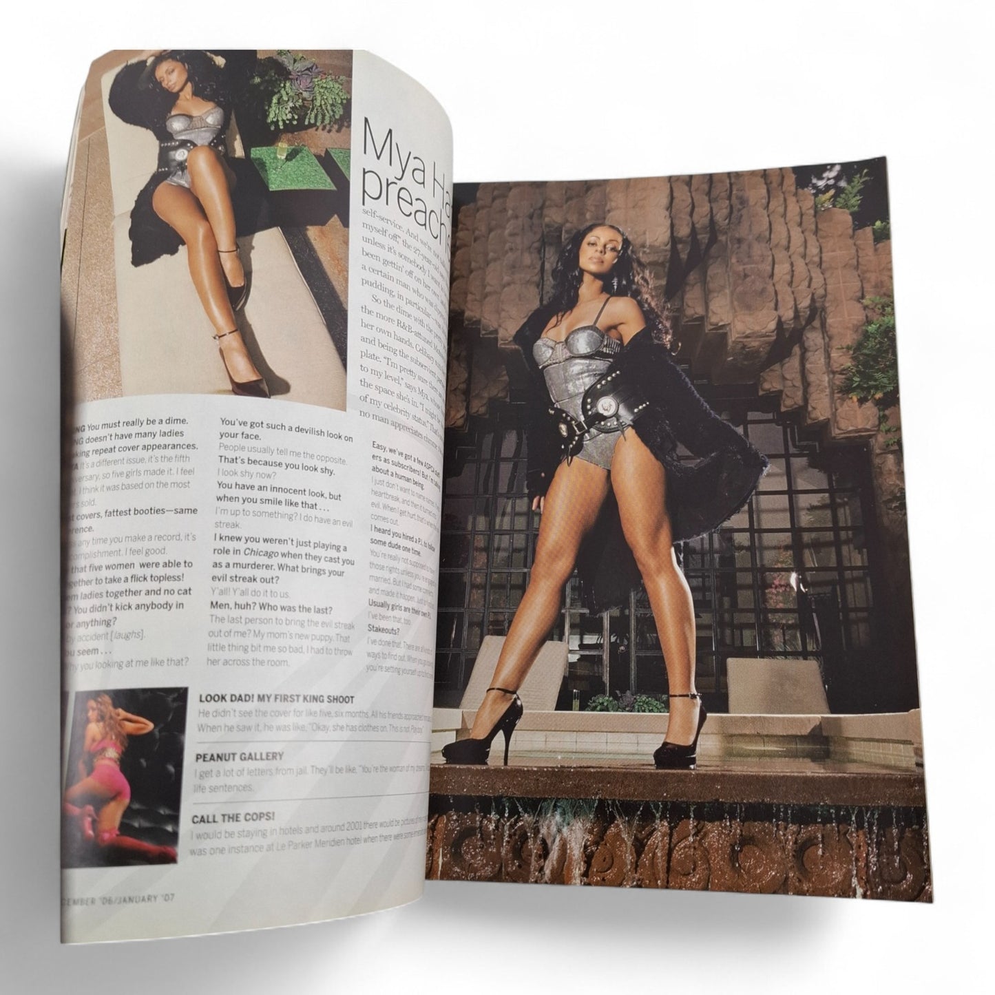 King Magazine #38 December 2006 Melyssa Ford Cover Diddy