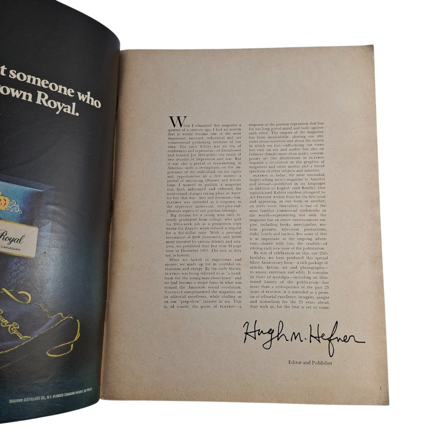 Playboy MAGAZINE January 1979 - Twenty Fifth Issue