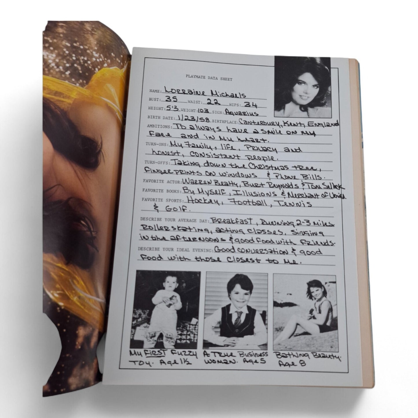 PLAYBOY Magazine US April 1981 - Liz Wickersham Cover