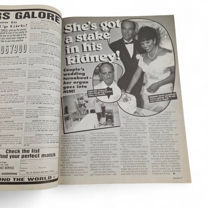 People Magazine With PIX Australia March 15th 1995 Lana