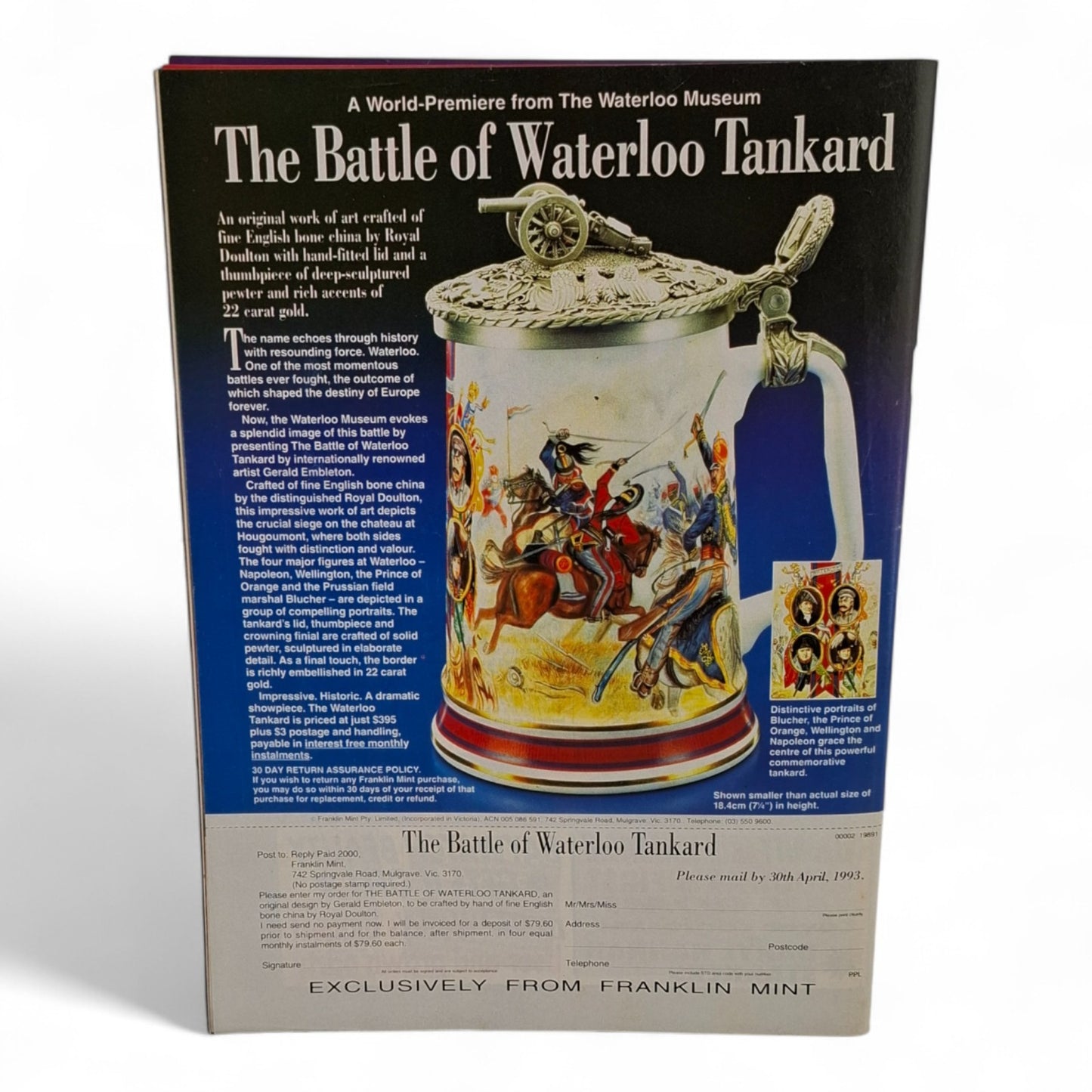 People Magazine Australia March 31st 1993