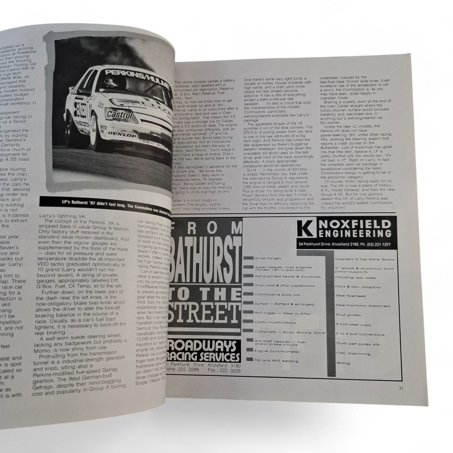 Street Machine Magazine Special HOT HOLDENS 1987 130 Pages