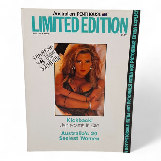 Australian Penthouse Magazine - Limited Edition January 1993 Isabel Monro