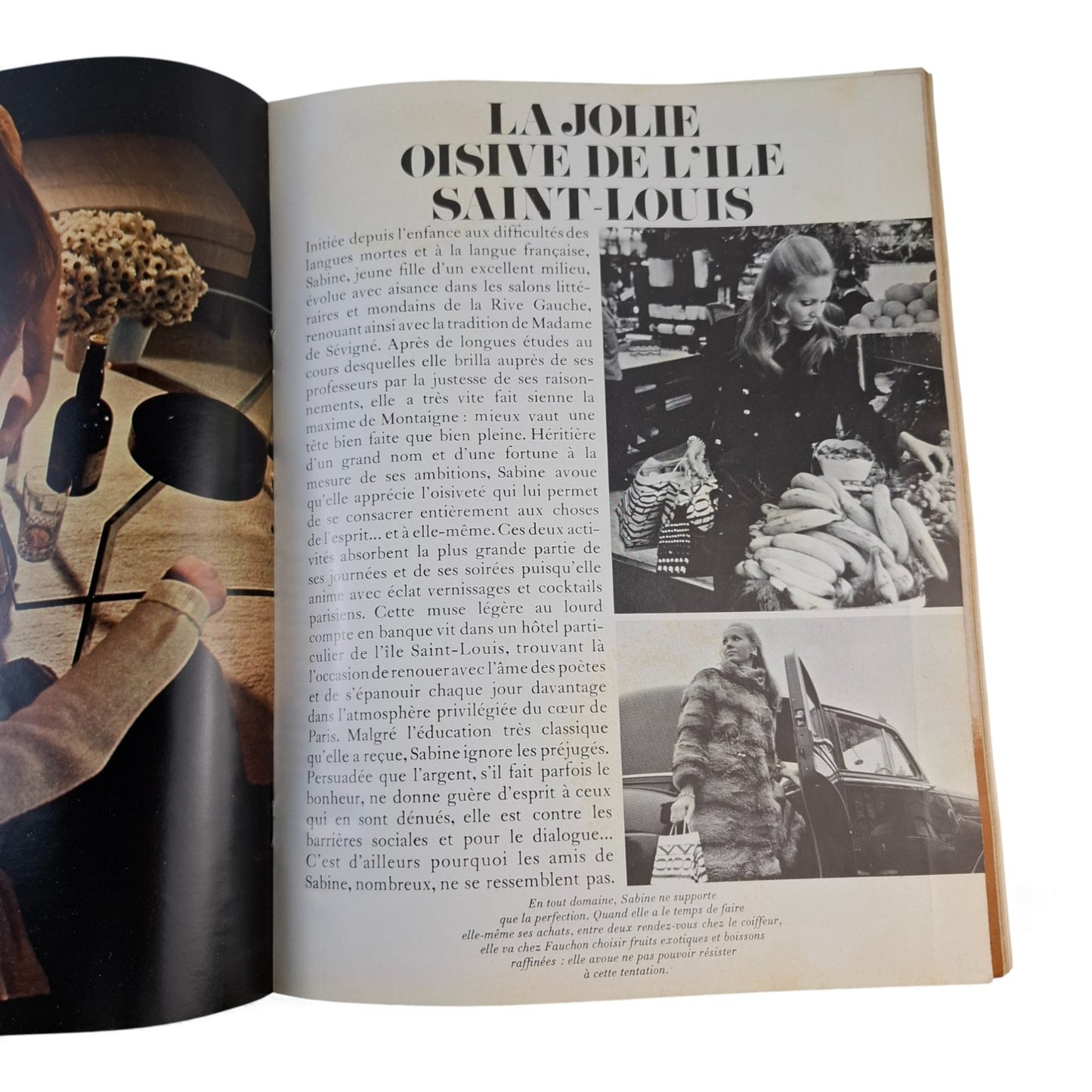\Lui French Magazine No. 76 May 1970 Sabine
