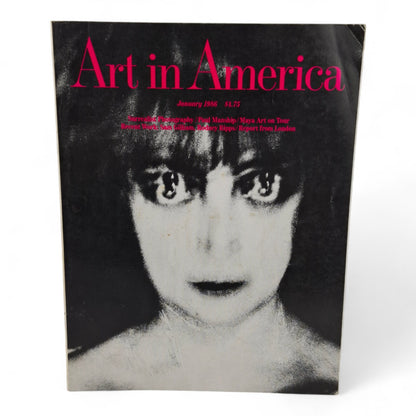 ART IN AMERICA MAGAZINE Issue 1 January 1986 - Man Ray