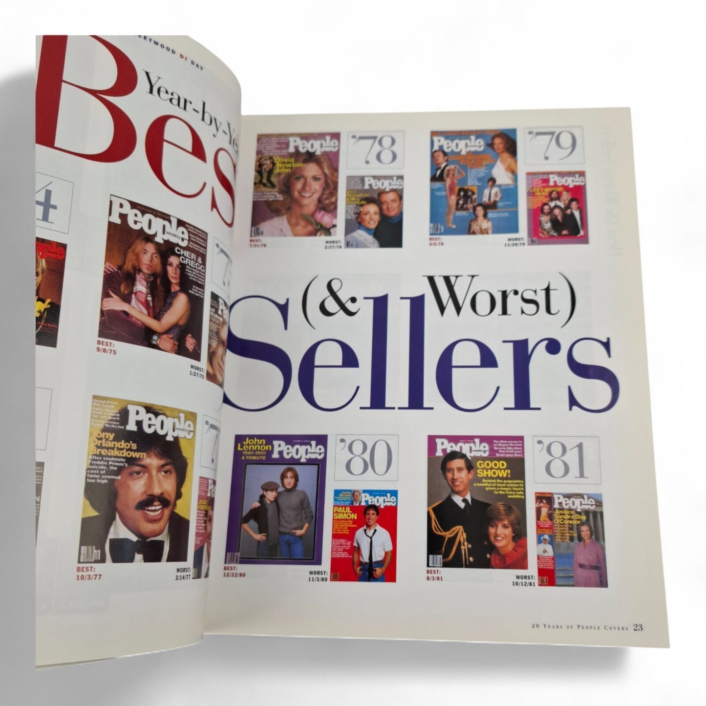 People 1994 Special Collector's Edition 20 Years of Covers Magazine