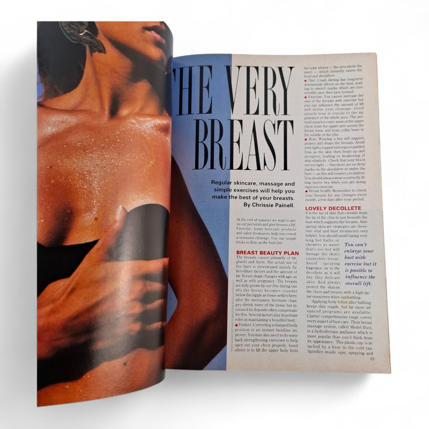 Cosmopolitan Australia magazine - March 1990 PINK Version - JULIE FEITEN