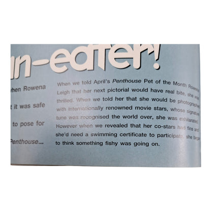 Australian Penthouse Magazine - Black Label October 1995 Rowena Leigh