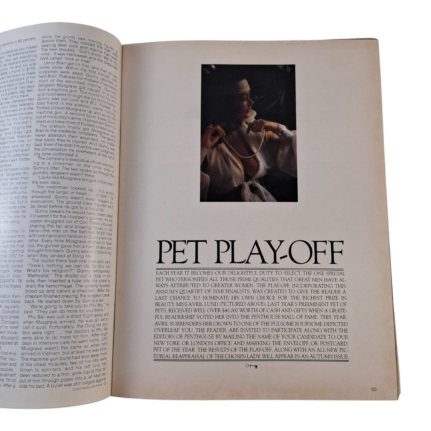 PENTHOUSE U.S Magazine June 1975 Wendy Blodgett