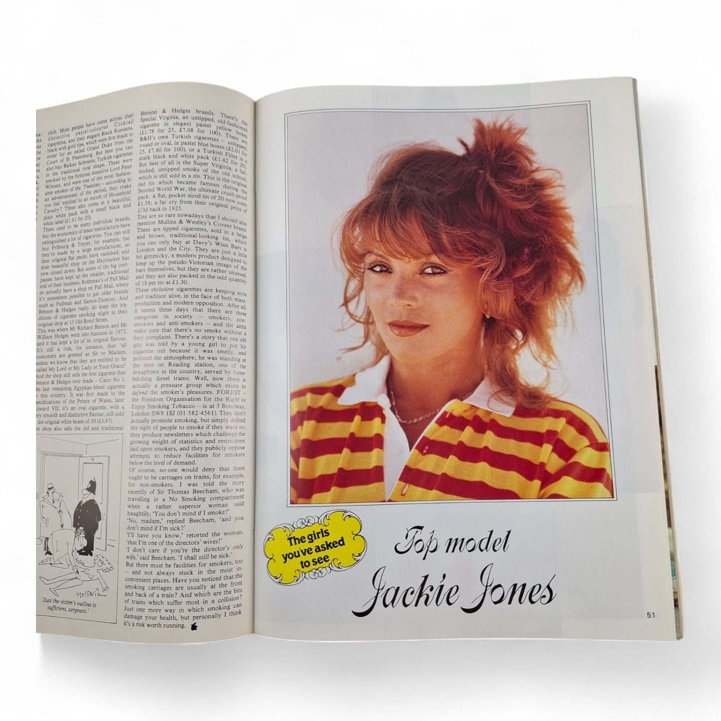 Mayfair Magazine Vol. 18 No. 8 1983 Jackie Jones