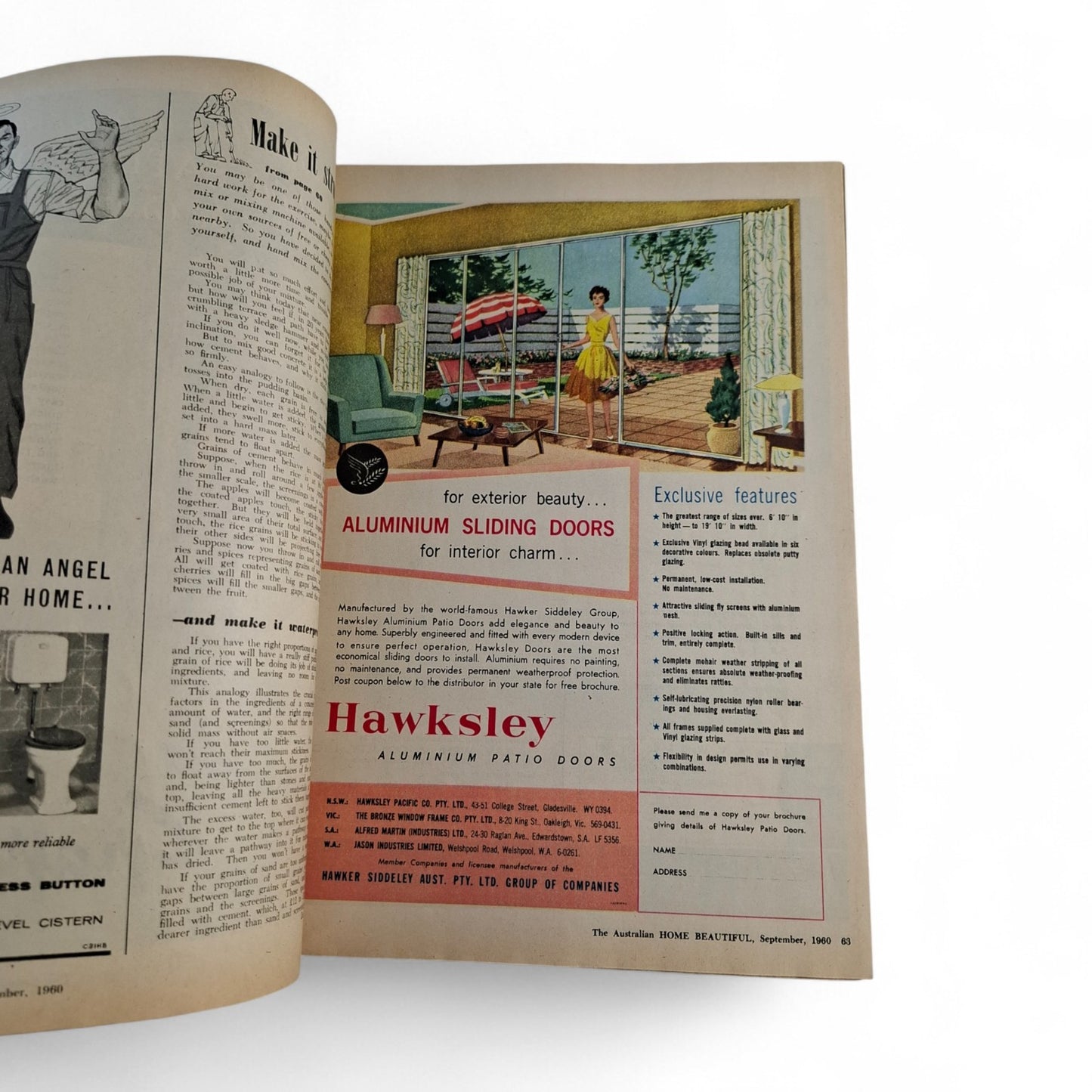 Australian Home Beautiful Magazine - September 1960