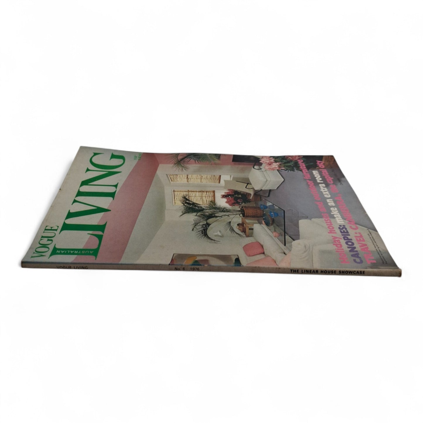 Vintage Vogue Living Australian Magazine - No. 6 1976