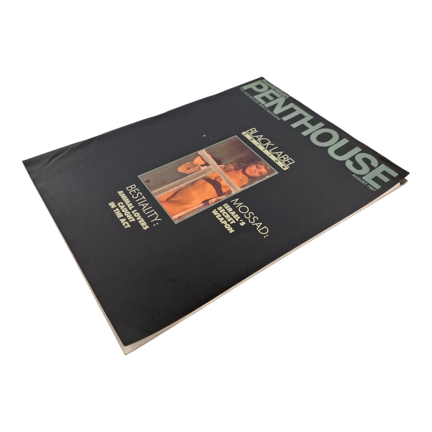 Australian Penthouse Magazine - Black Edition August 1987 Bambi