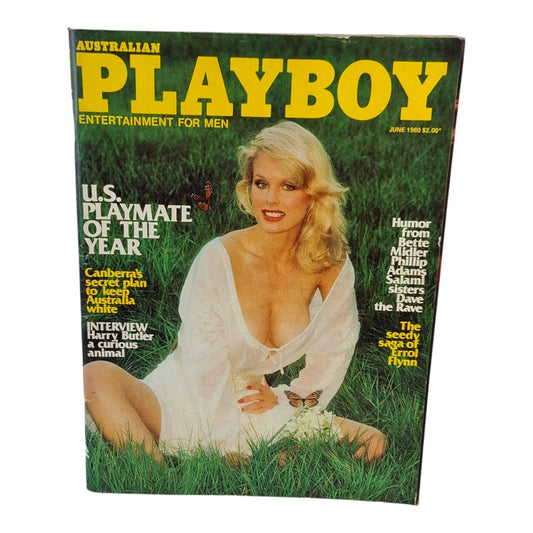 AUSTRALIAN PLAYBOY Magazine June 1980 Zy Laurent / Harry Butler