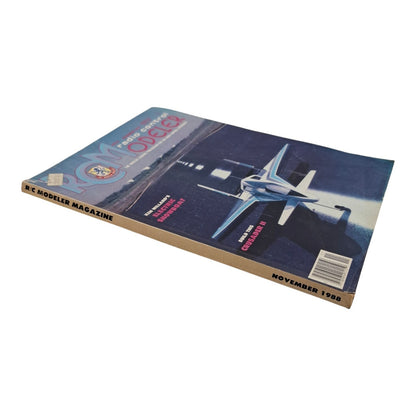 Vintage RC Modeler Magazine November 1988 - Radio Control Airplane Helicopter