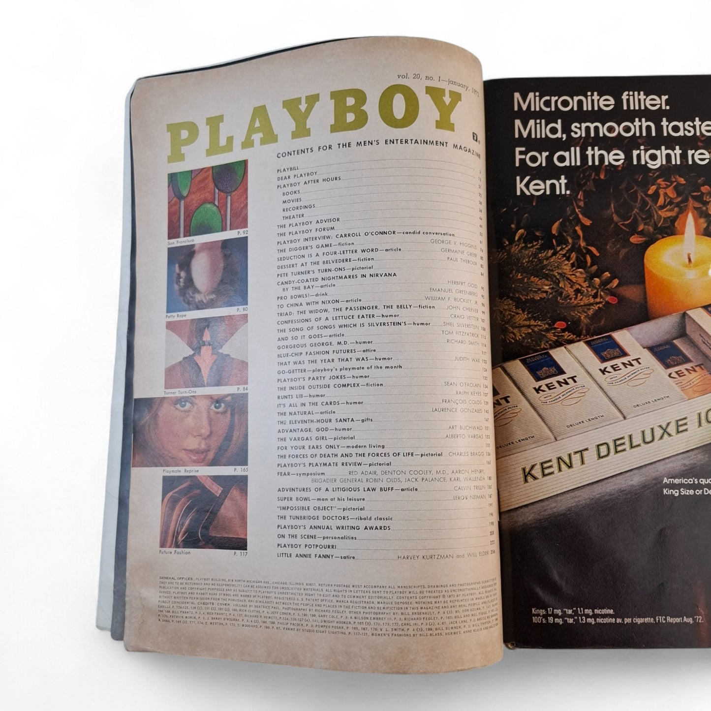 Playboy Magazine January 1973 Playmate Holiday Issue