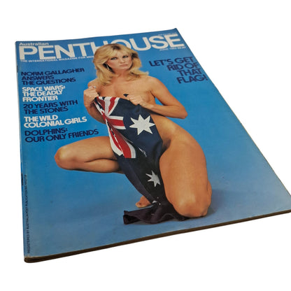 AUSTRALIAN PENTHOUSE Men's Magazine June 1982 Ute Hochmeister, Gabrielle Baldwin