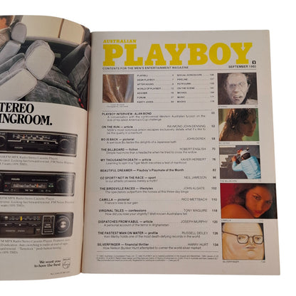 Australian Playboy Magazine September 1980 Bo Derek / Maree Jonsson