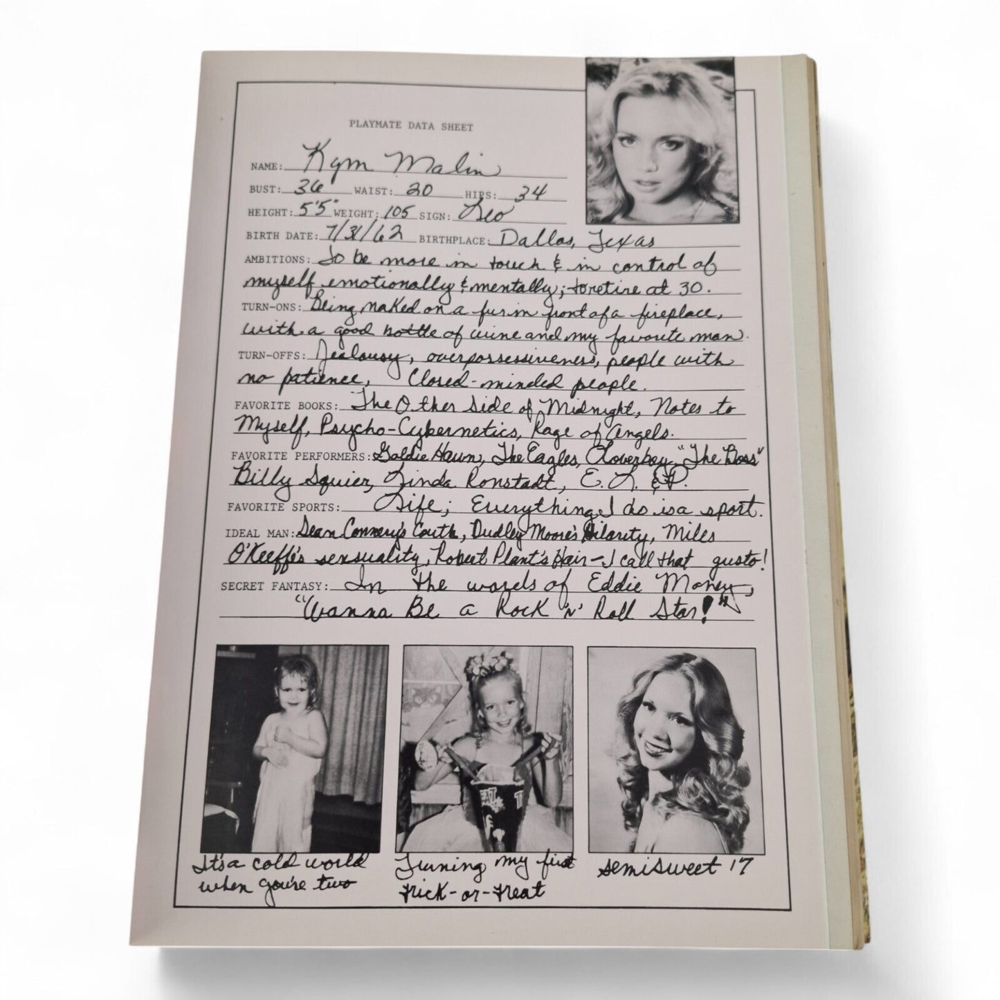 PLAYBOY MAGAZINE MAY 1982 BILLY JOEL, Barbara Shantz  Complete