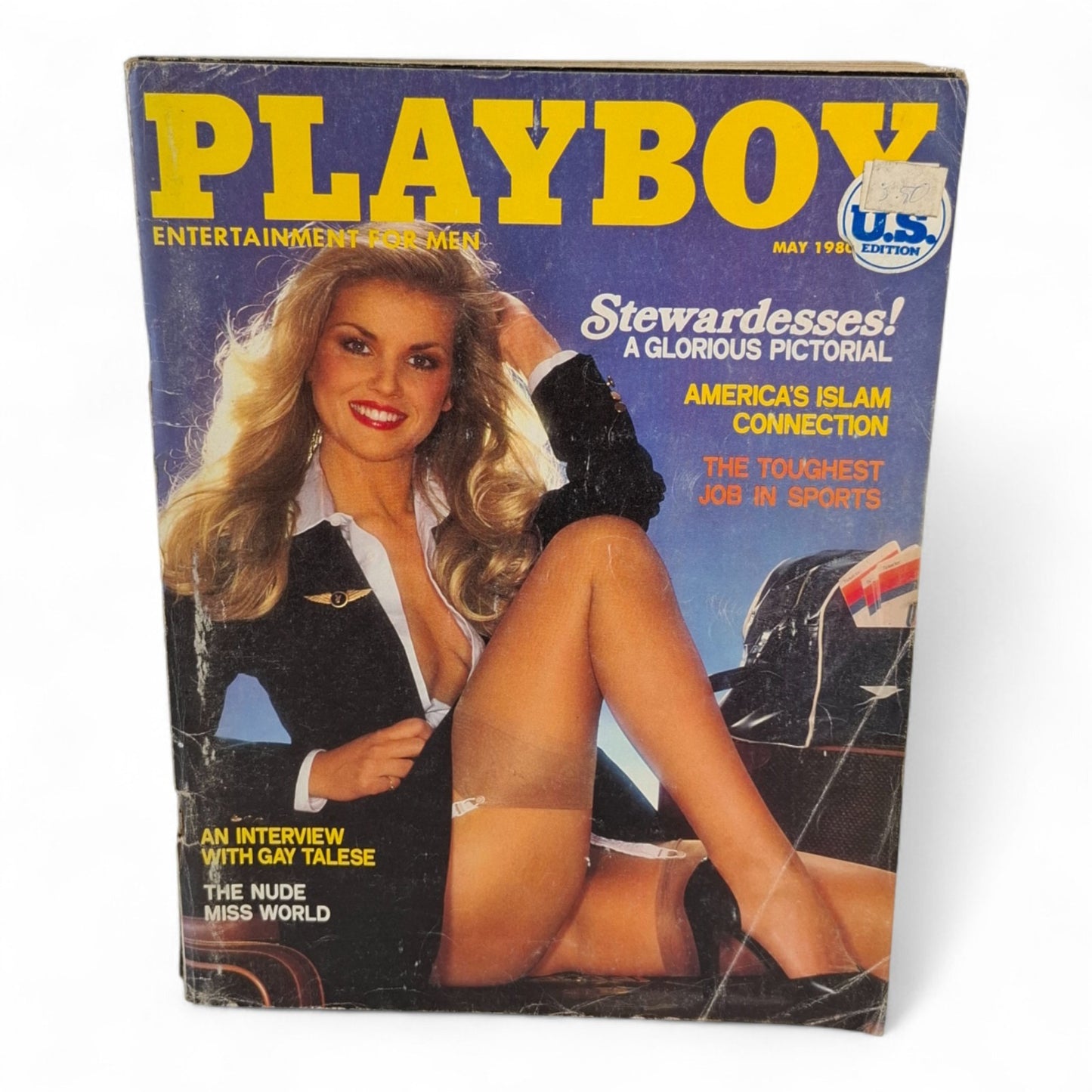 PLAYBOY Magazine U.S May 1980 Martha Thomsen Nude Stewardesses