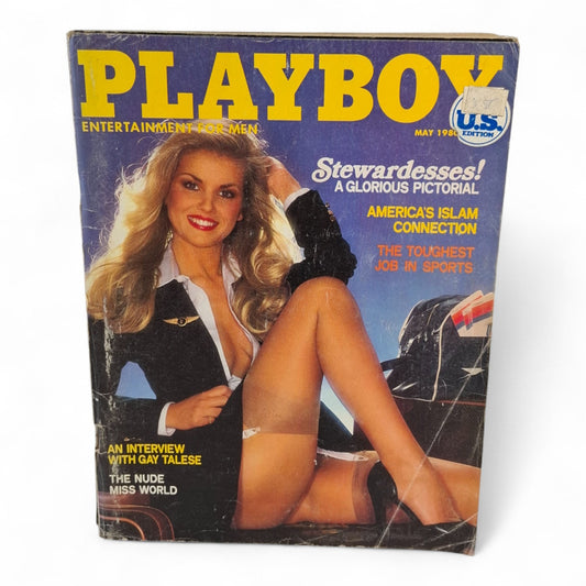 PLAYBOY Magazine U.S May 1980 Martha Thomsen Nude Stewardesses