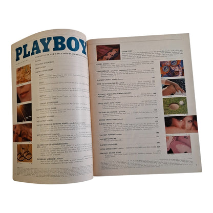 PLAYBOY Magazine April 1981 Liz Wickersham / Lorraine Michaels