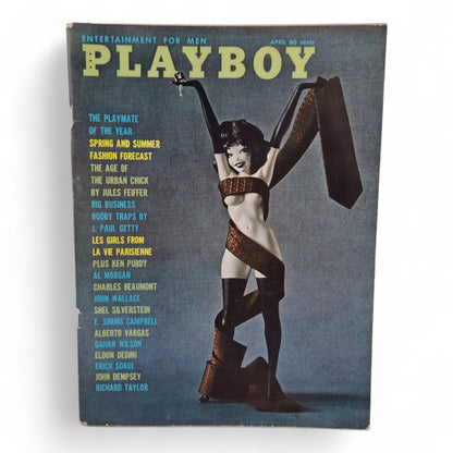 PLAYBOY Magazine April 1961 Femlin COMPLETE