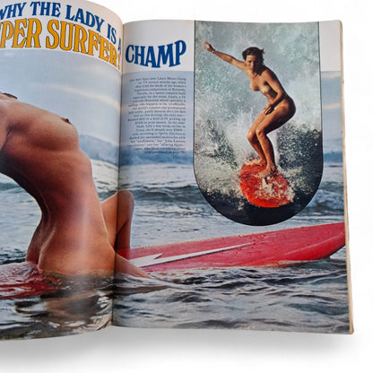 Playboy July 1975 Magazine Lynn Schiller & Laura Blears Ching