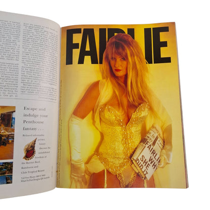 AUSTRALIAN PENTHOUSE Magazine August 1992 Sally Worth / Fairlie Arrow