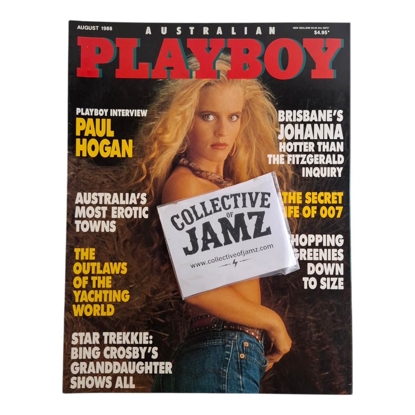 Australian Playboy Magazine August 1988 Johanna Oetiker