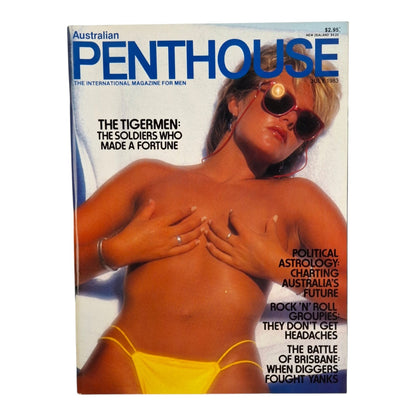 Australian Penthouse Magazine July 1983 Sue Francis / Janet Sharpe