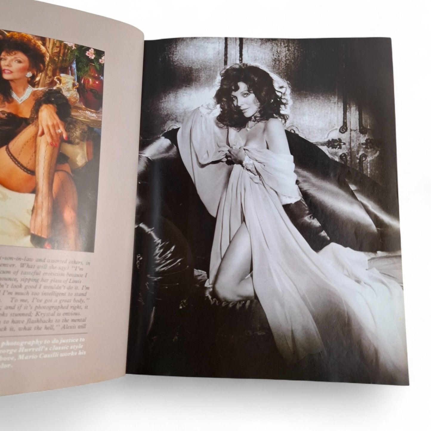 Australian Playboy Magazine January 1984 Joan Collins / Veronica Gamba