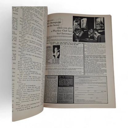 PLAYBOY Magazine December 1963 Tenth Holiday Issue Complete