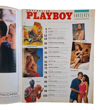 Australian Playboy Magazine September 1992 Wendy Botha / Elizabeth Gracen