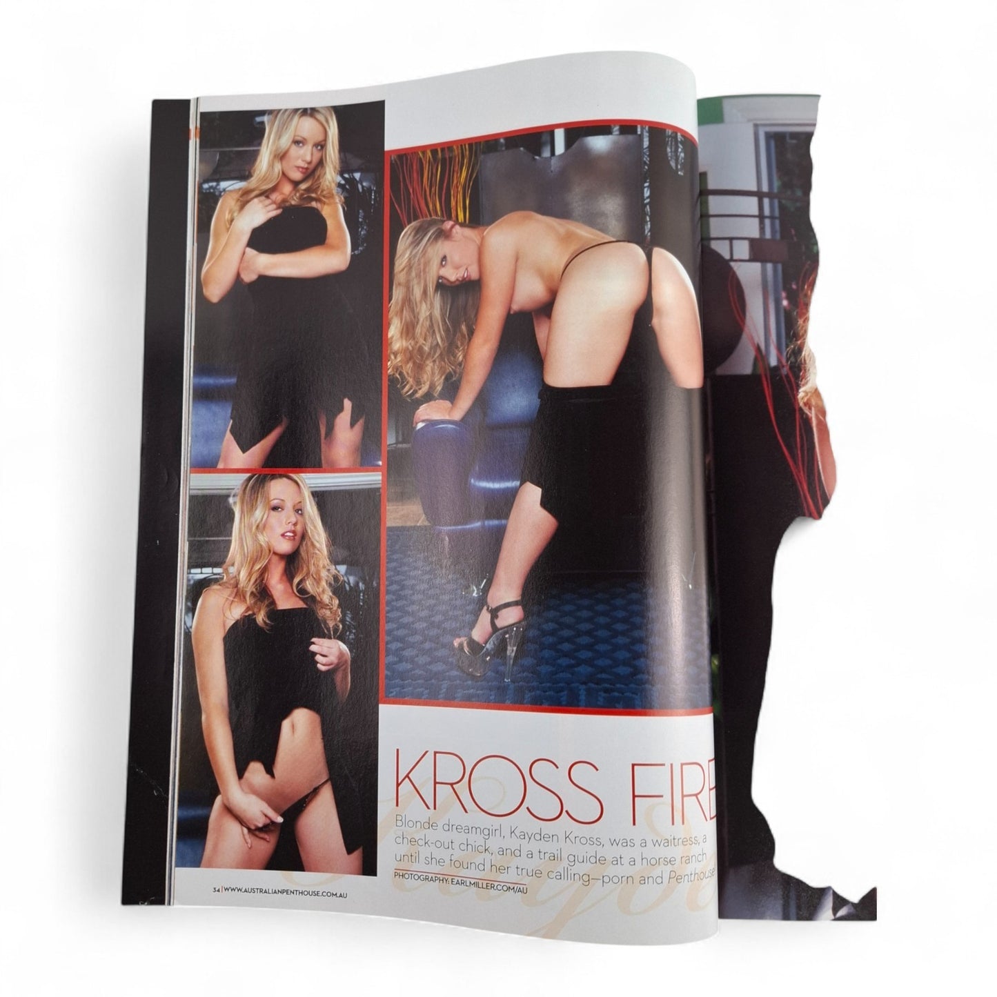 Australian Penthouse Magazine - Black Label August 2009 Emma Gibbs Kayden Kross