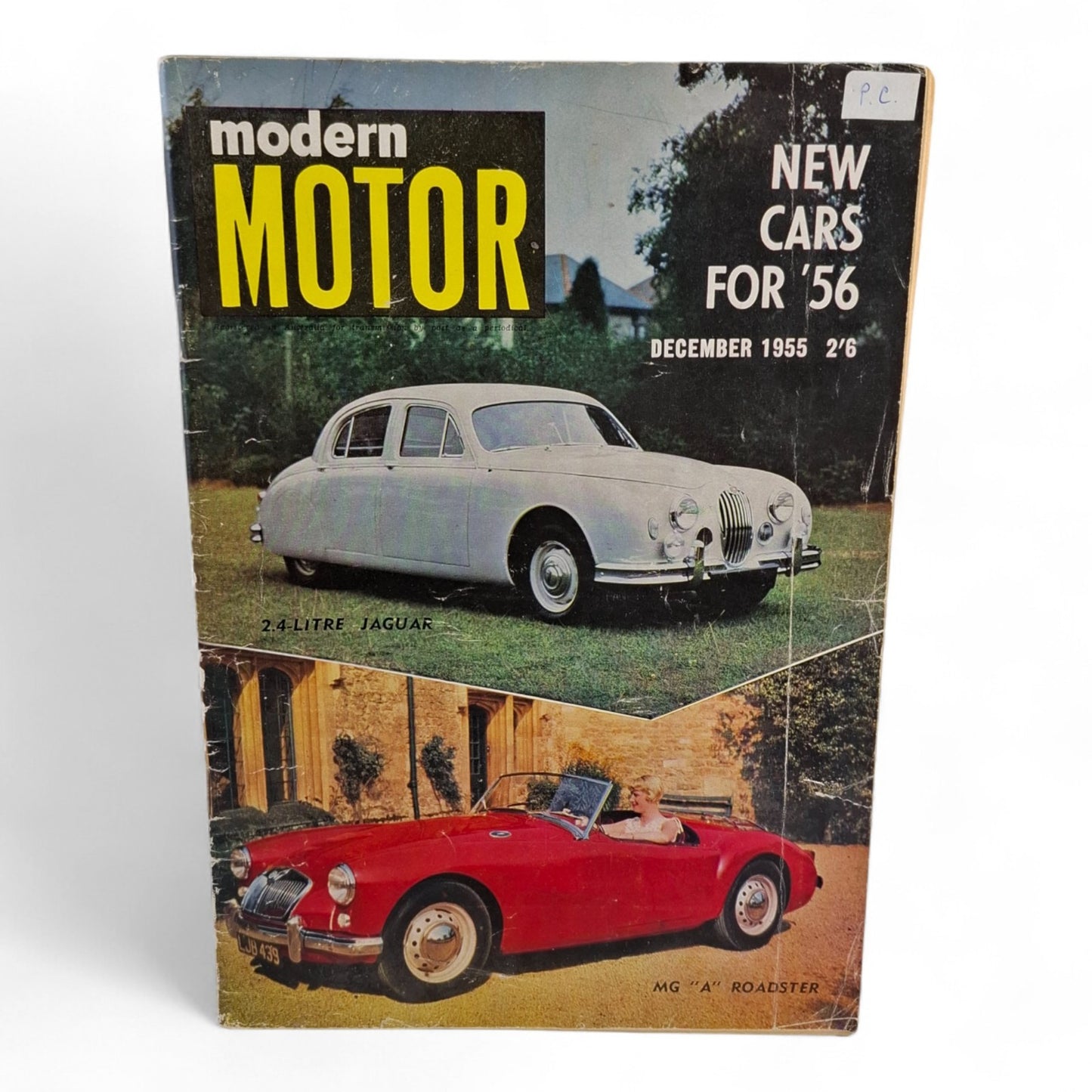 Modern Motor Magazine December 1955 Jaguar / MG
