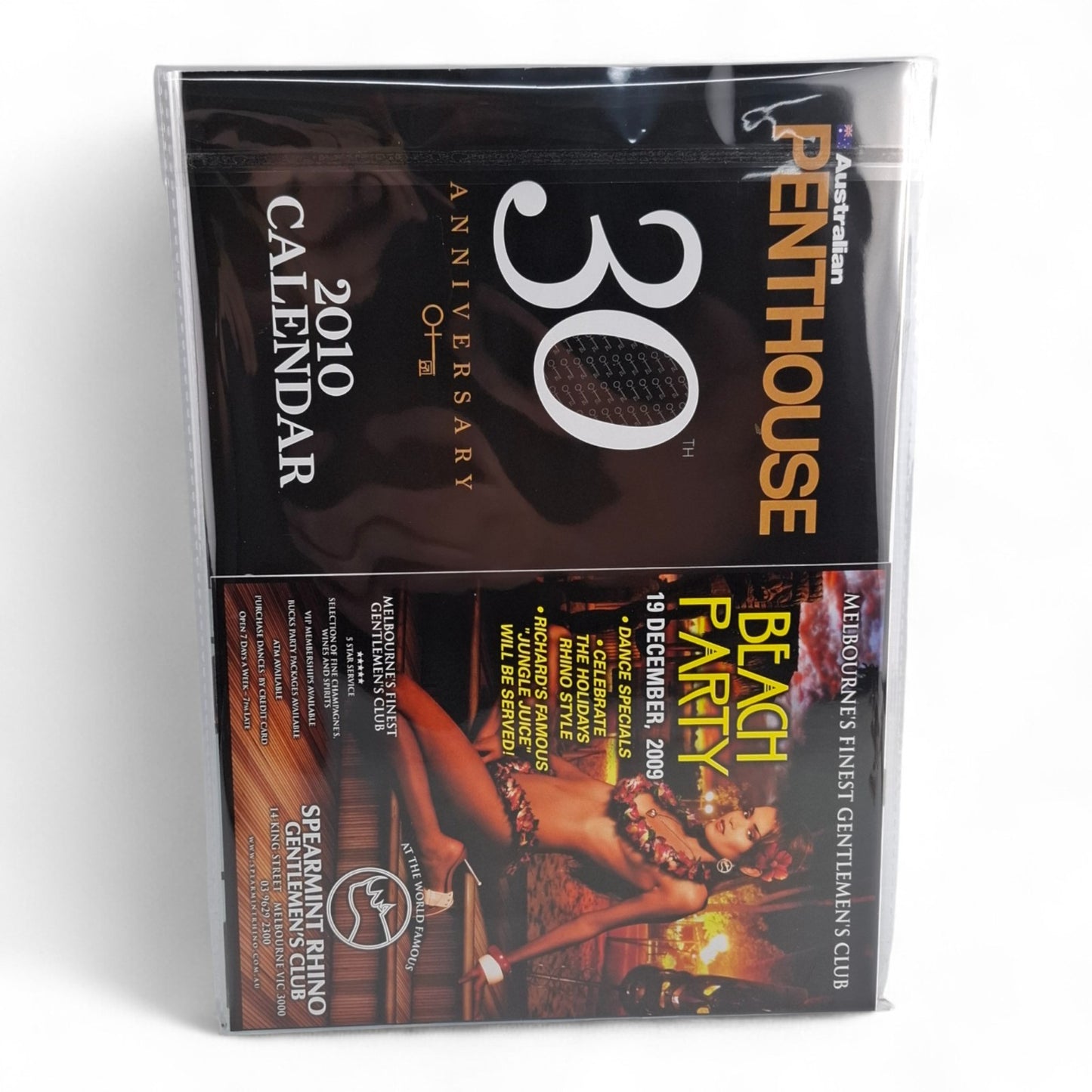 Australian Penthouse Magazine - Black Label January 2010 WITH CALANDER- NEW