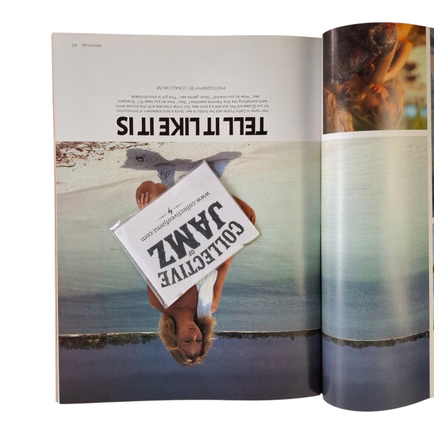 Australian Penthouse Magazine June 1983 Cathy Foster / Jeanette Amber