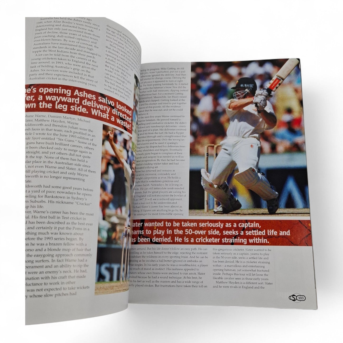 Inside Sport Magazine #114 July 2001 HOLLY VALLANCE BEN COUSINS CRICKET