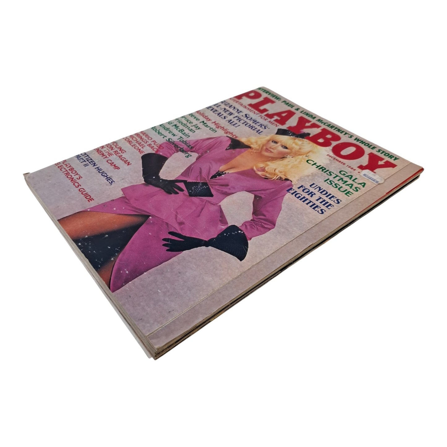 PLAYBOY MAGAZINE December 1984  Suzanne Somers / Karen Velez
